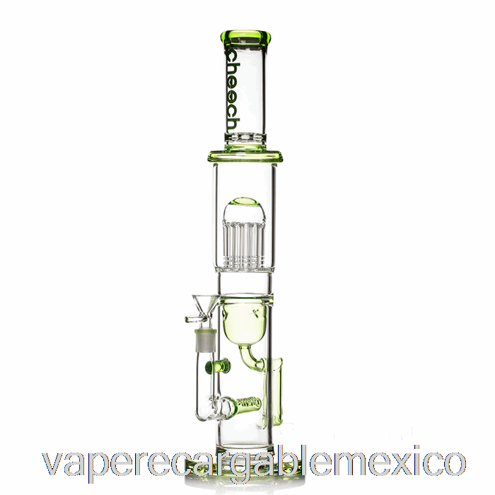 Vape Recargable Cheech Glass Tree Recycler Big Rig Bong Verde